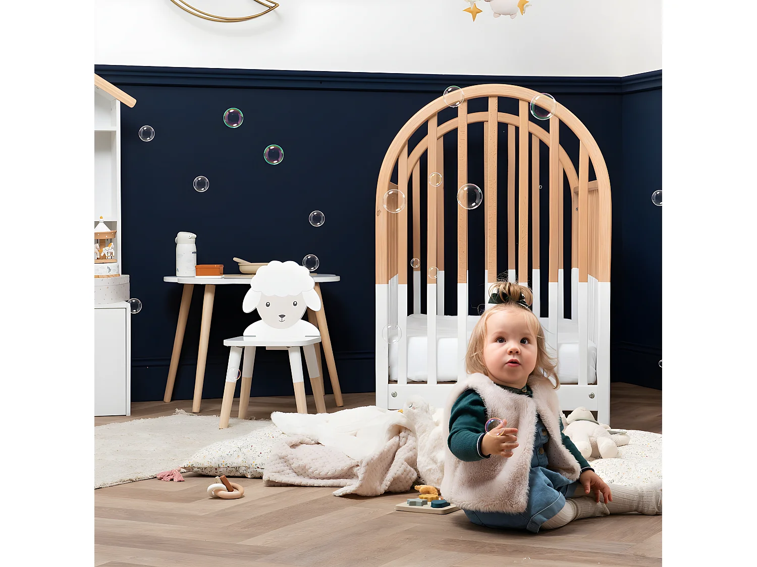 Chaise forme mouton pour enfant - Amadeus