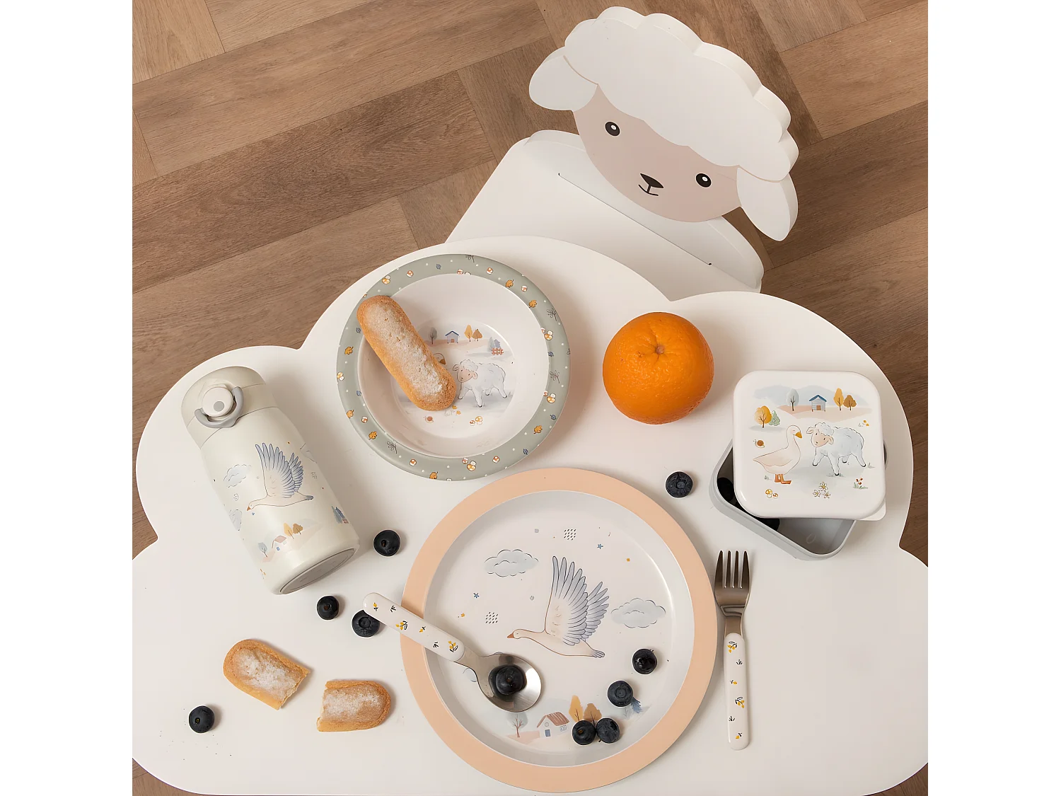 Chaise forme mouton pour enfant - Amadeus