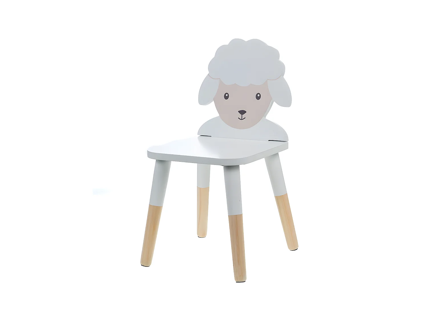 Chaise forme mouton pour enfant - Amadeus