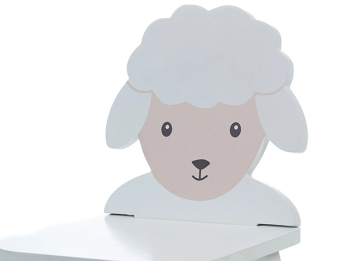 Chaise forme mouton pour enfant - Amadeus