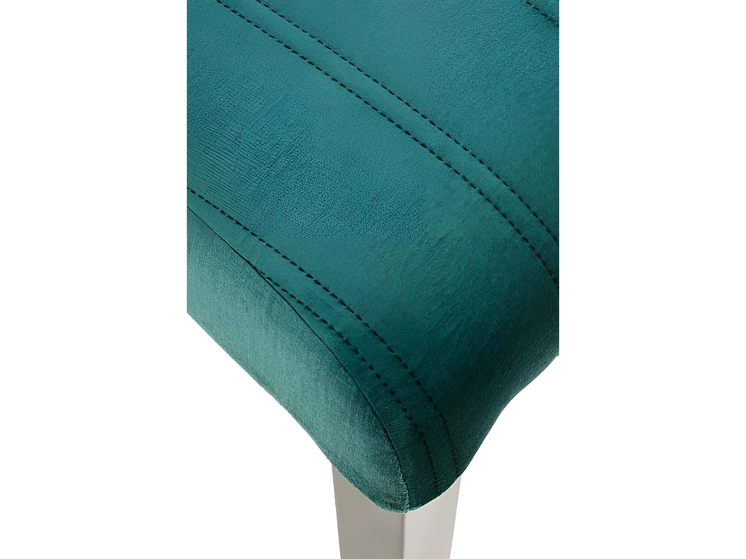 Chaise Diego/Tissu-Vert