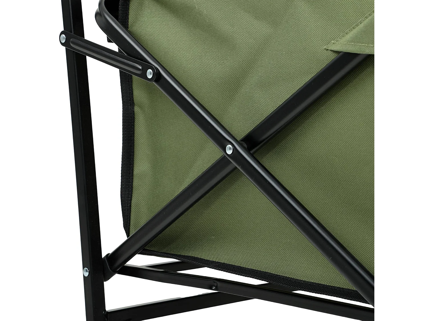 Carrello da spiaggia pieghevole TYRS con ruote in plastica portata massima 120 kg colore verde