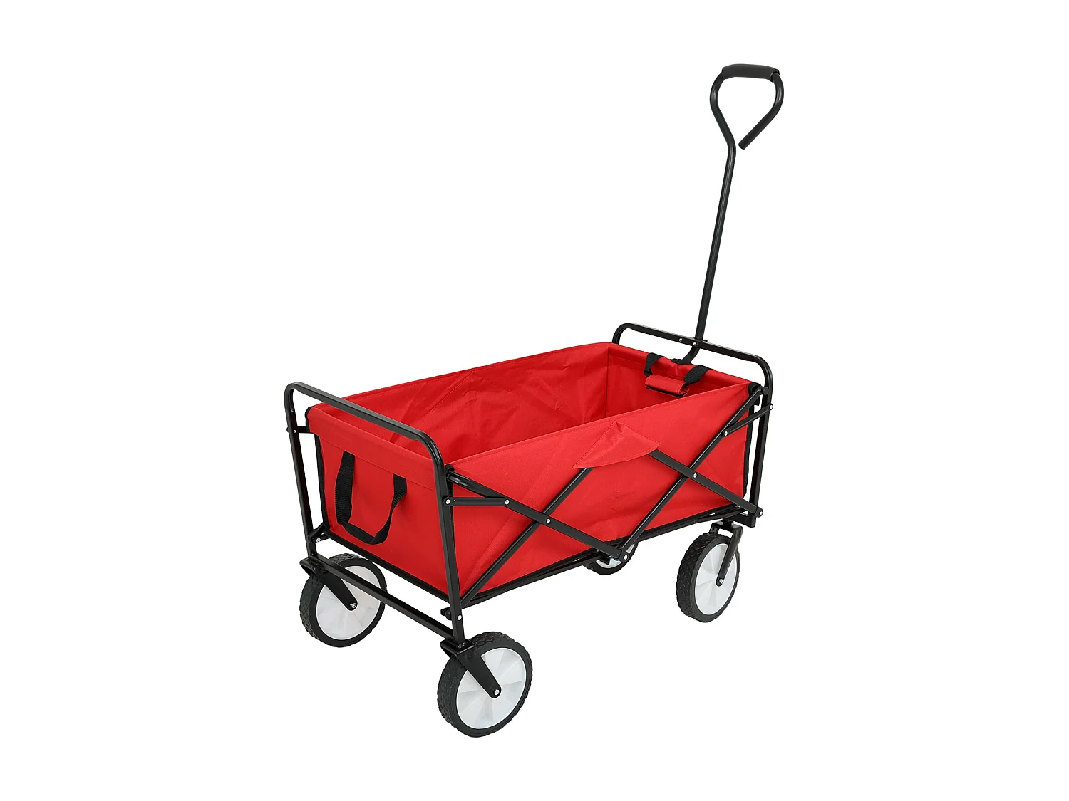 Opvouwbare Rode Wandelwagen TYRS 145L 110kg Capaciteit