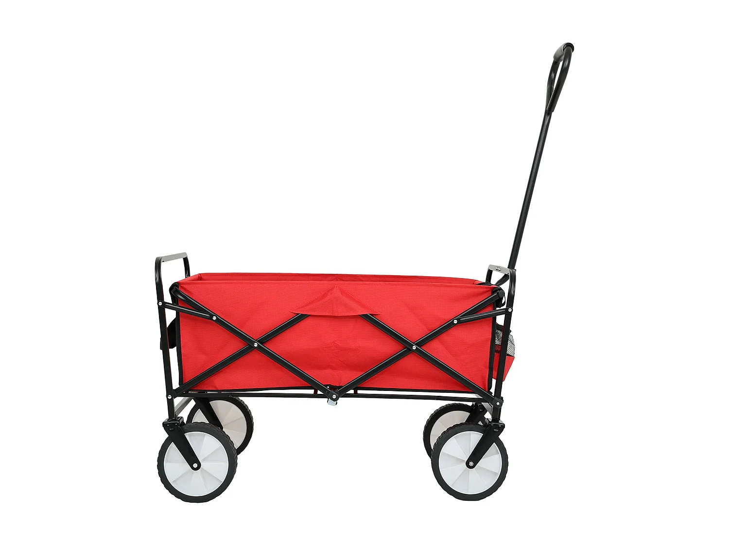 Opvouwbare Rode Wandelwagen TYRS 145L 110kg Capaciteit