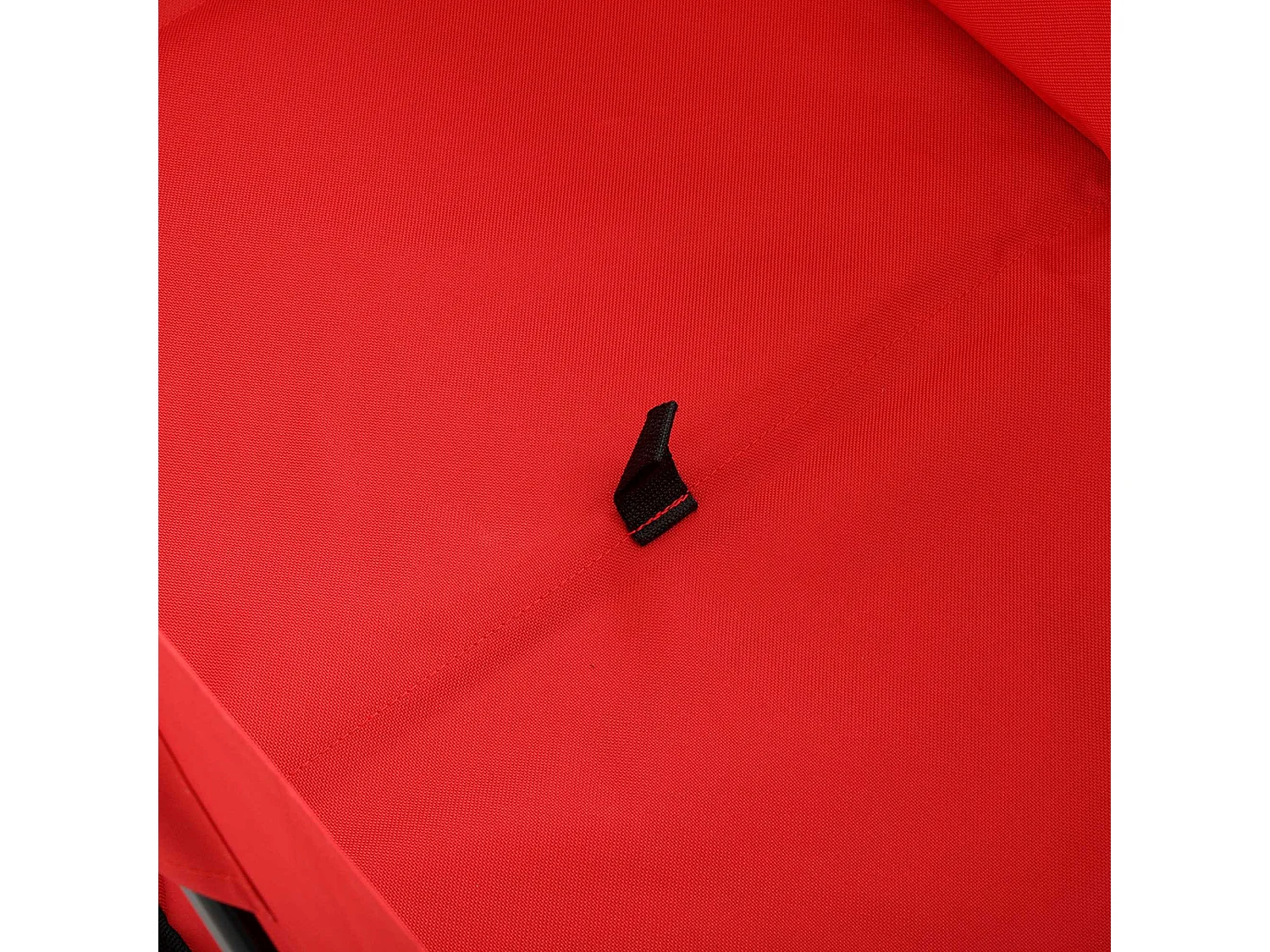 Transportwagen opvouwbaar TYRS / Rood Inklapbare Bolderwagen met Duwstang / Draagkracht 110 kg - 145 l / 50 x 59 x 88 cm