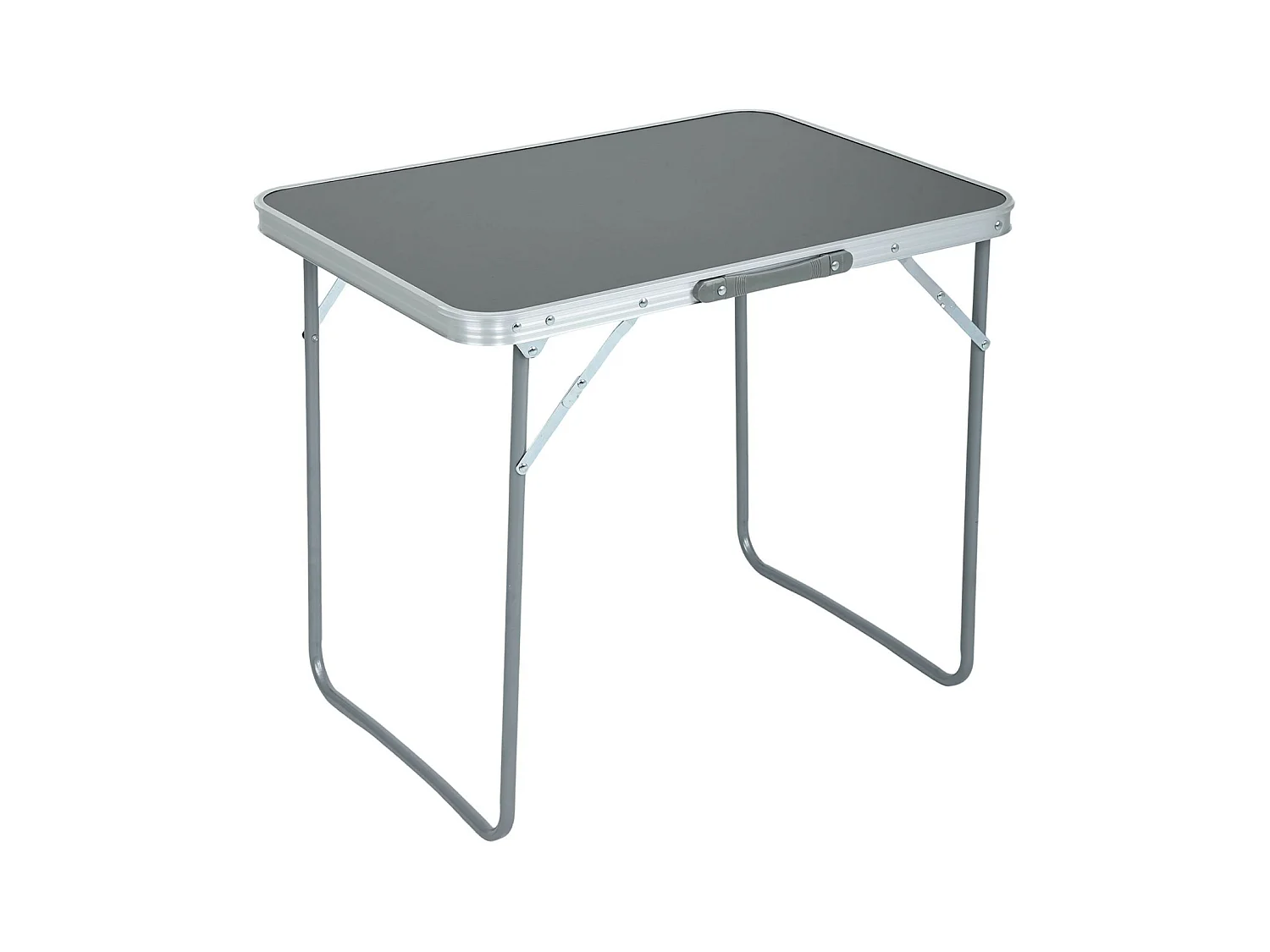 Opvouwbare Campingtafel ARES 70x50 cm Grijs - Lichtgewicht en Duurzaam Design