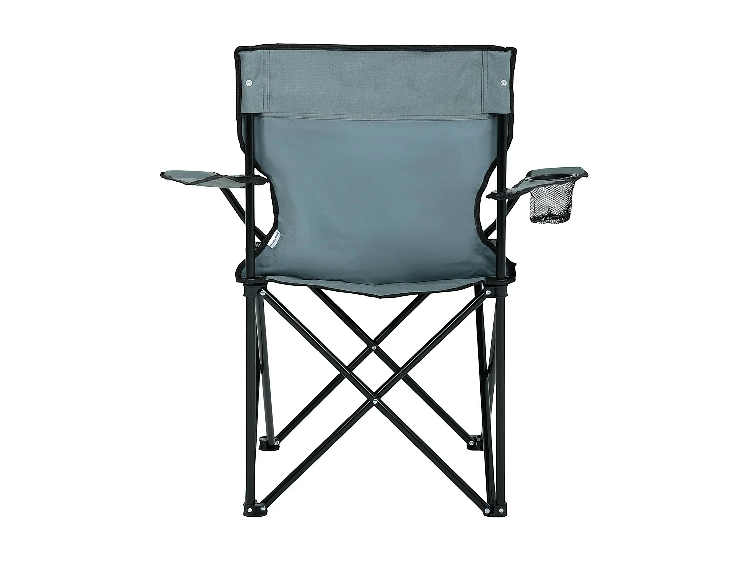 Le lot de 2 chaises de camping pliables ANTER en gris