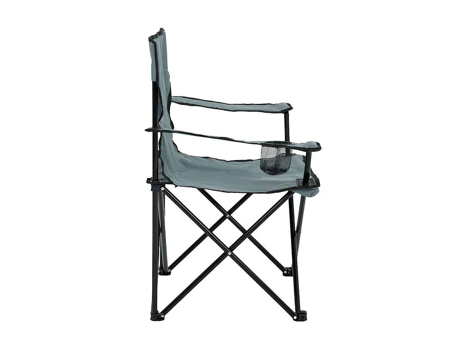La chaise de camping pliable ANTER en gris