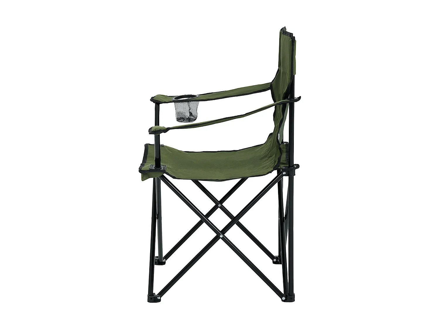 Le lot de 2 chaises de camping pliables ANTER en vert