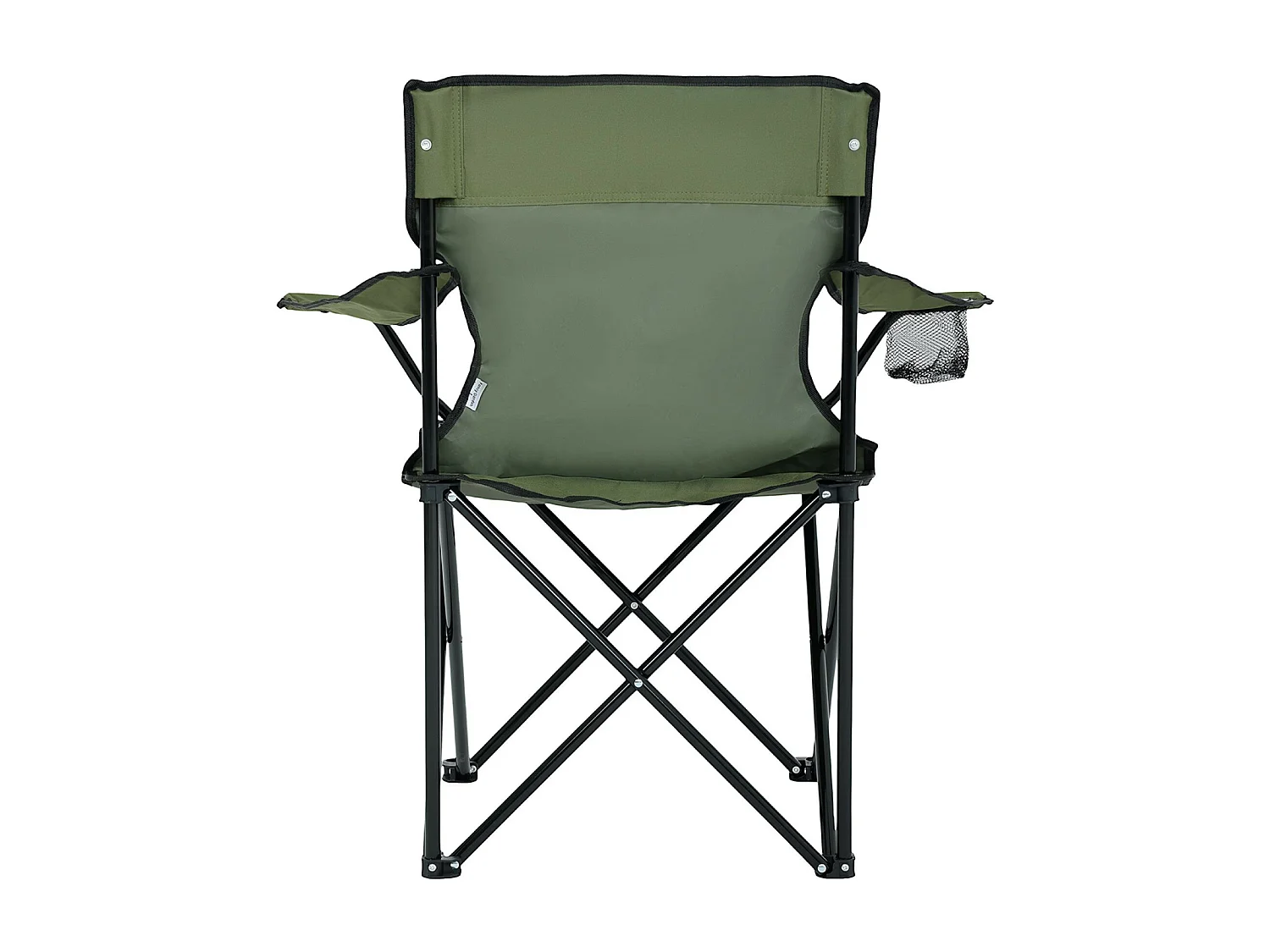 Le lot de 2 chaises de camping pliables ANTER en vert