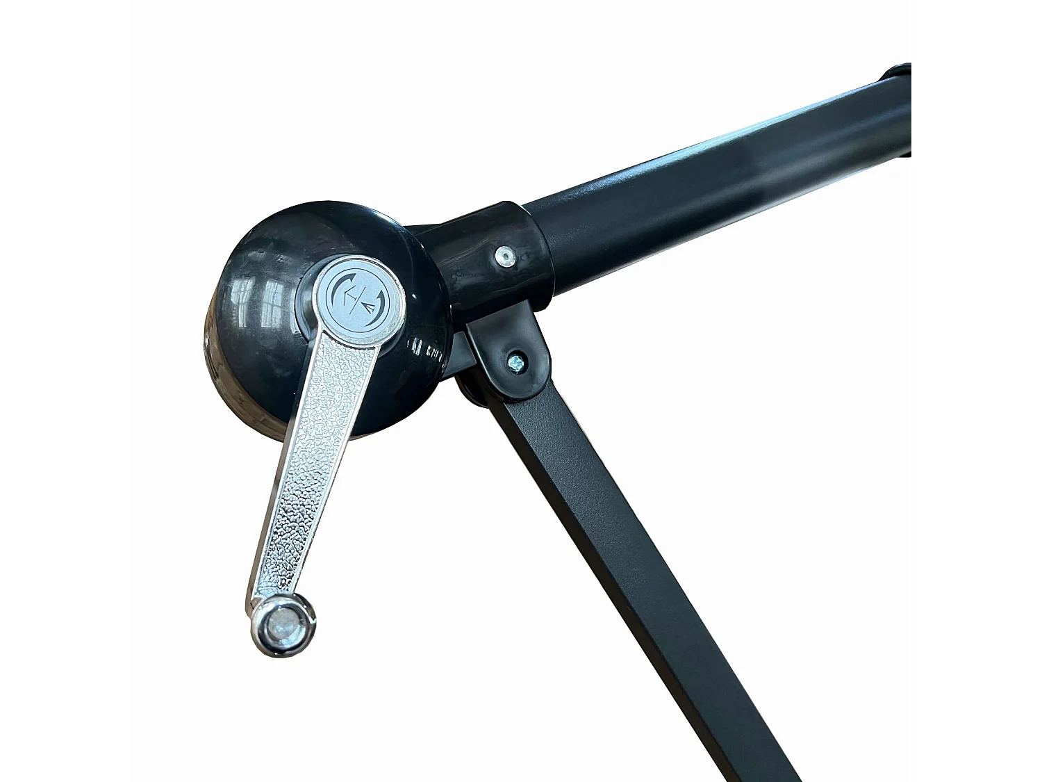 Parasol ogrodowy MILIN ciemnoszary z oświetleniem LED Waga 12,7 kg Wymiary 300x300x245 cm