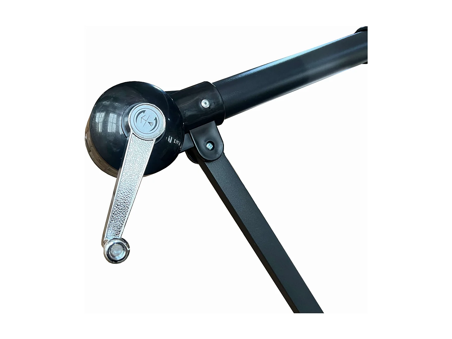 Garten- und Terrassenschirm CYNIA wasserdicht in Rot Gewicht 11,7 kg L300 x B300 x H245 cm