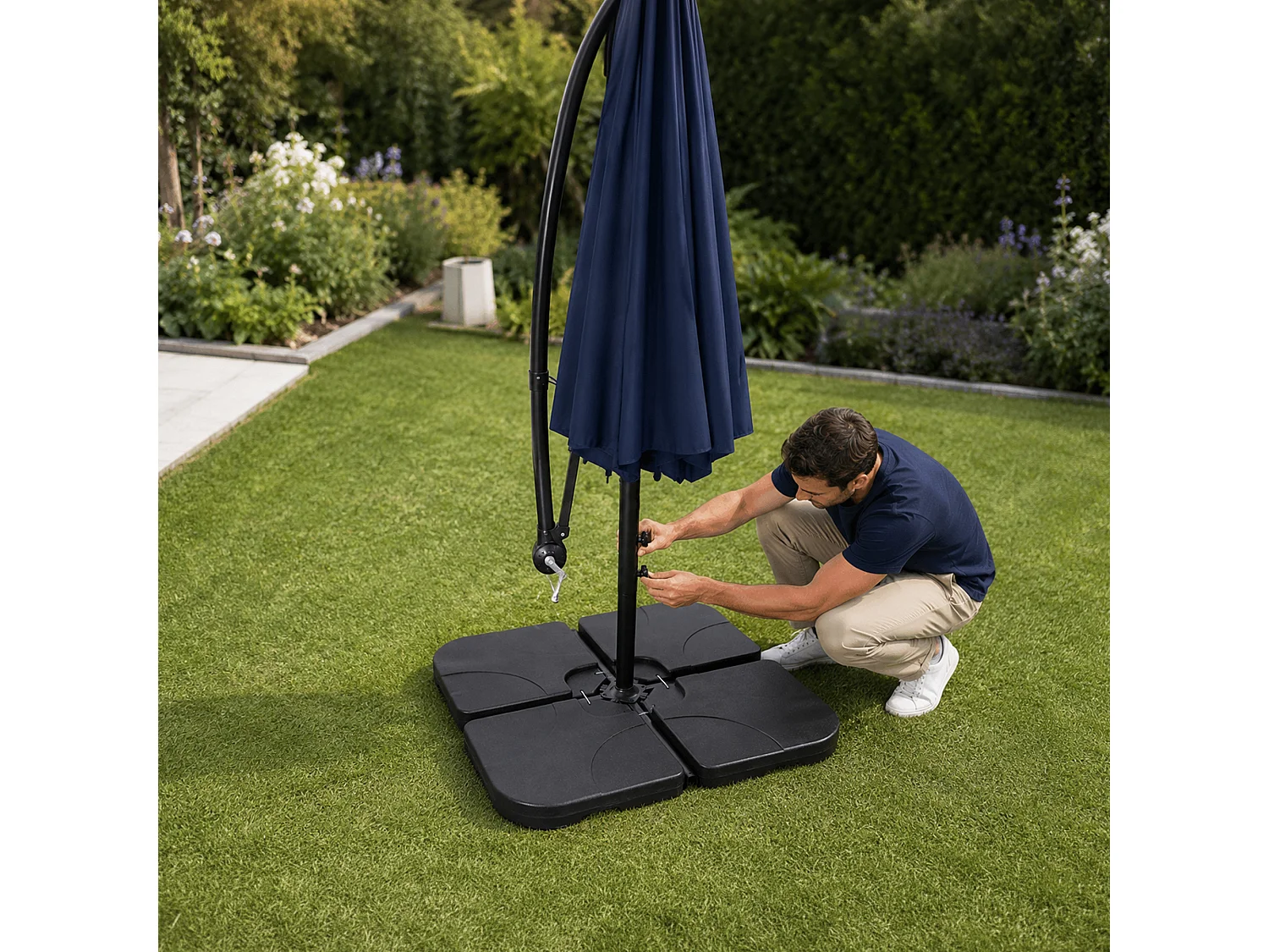 Pied de parasol UB50X50