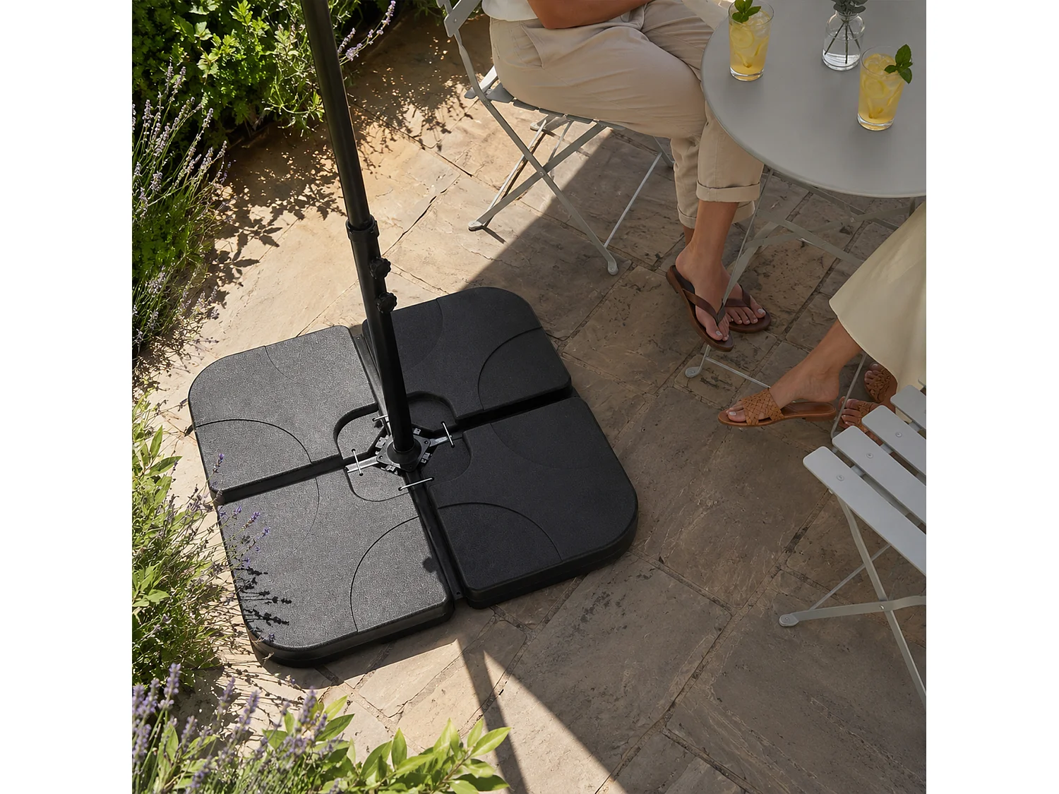 Pied de parasol UB50X50