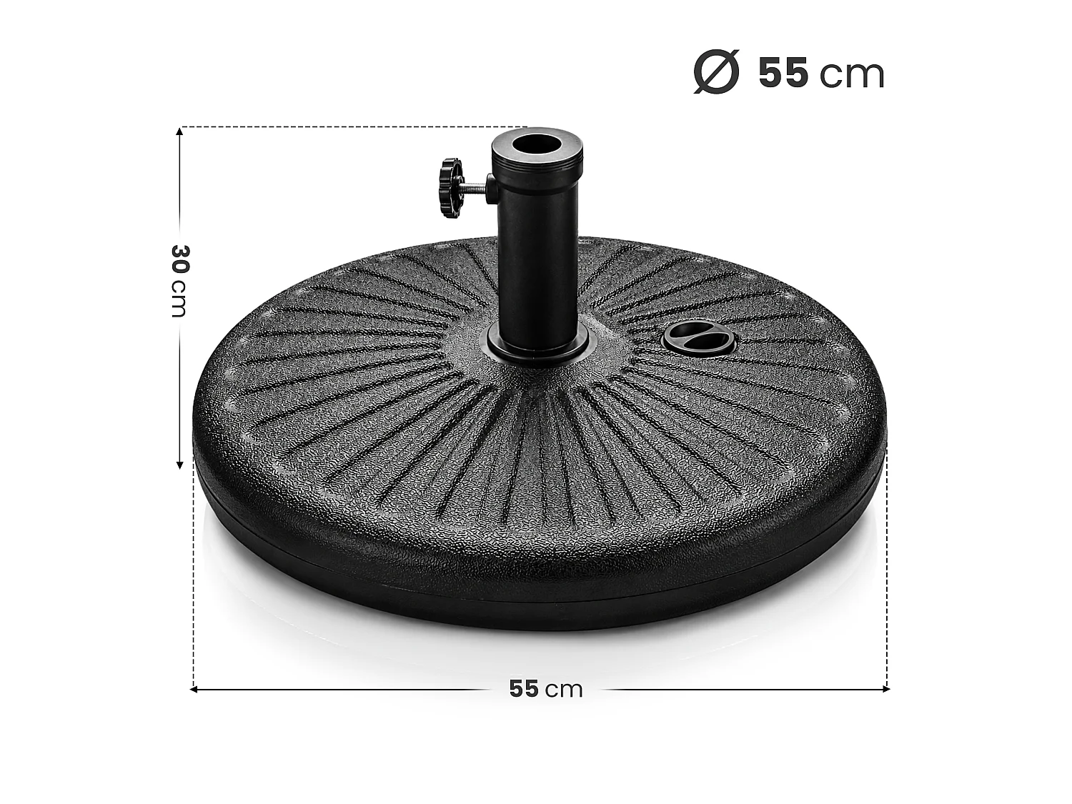 Pied de parasol UB55