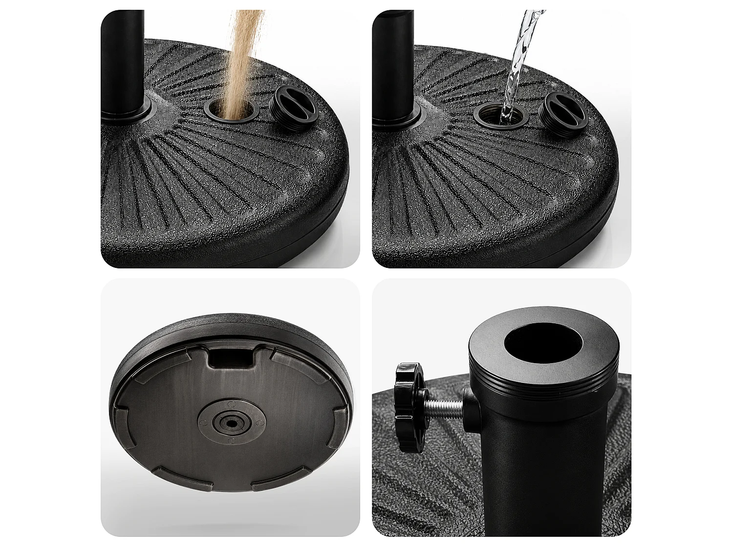 Pied de parasol UB55