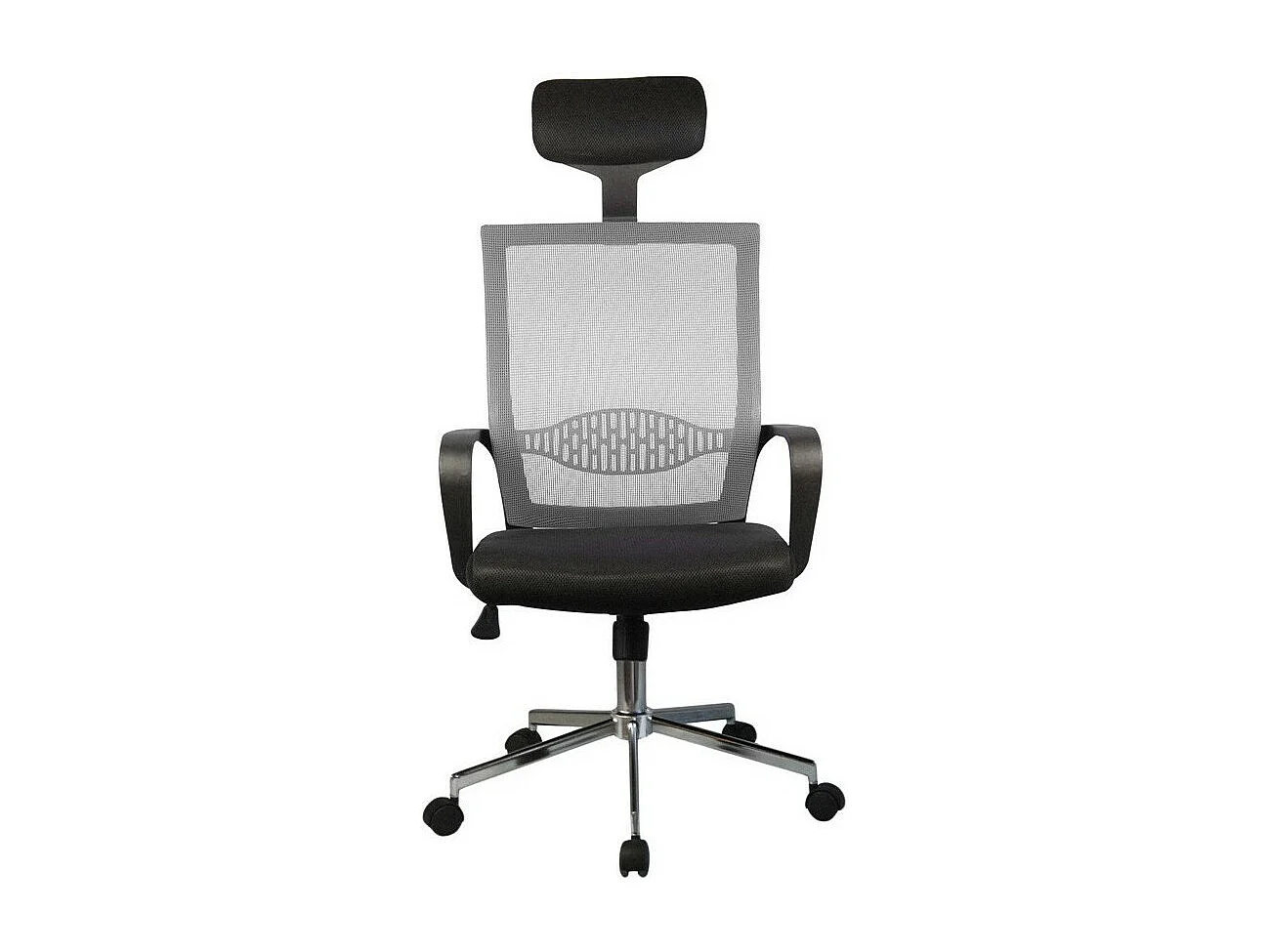 Ergonomische Grijze Bureaustoel OCF-9 met Mesh Rugleuning en Hoogteverstelling