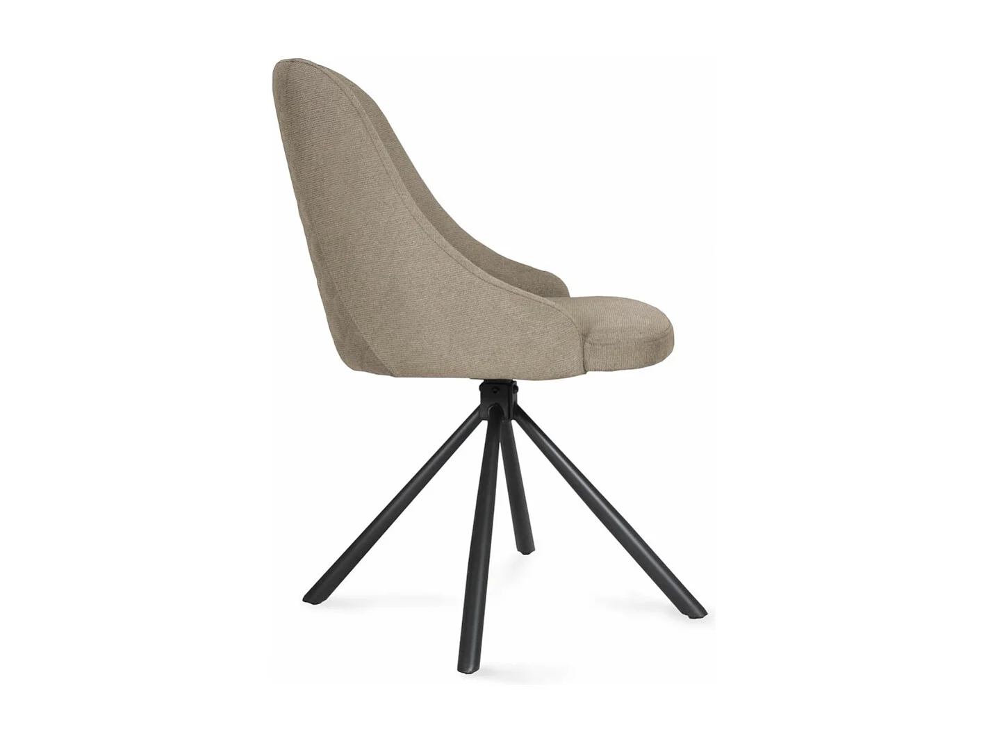 Lot de 4 chaises pivotantes HORIZON / Beige