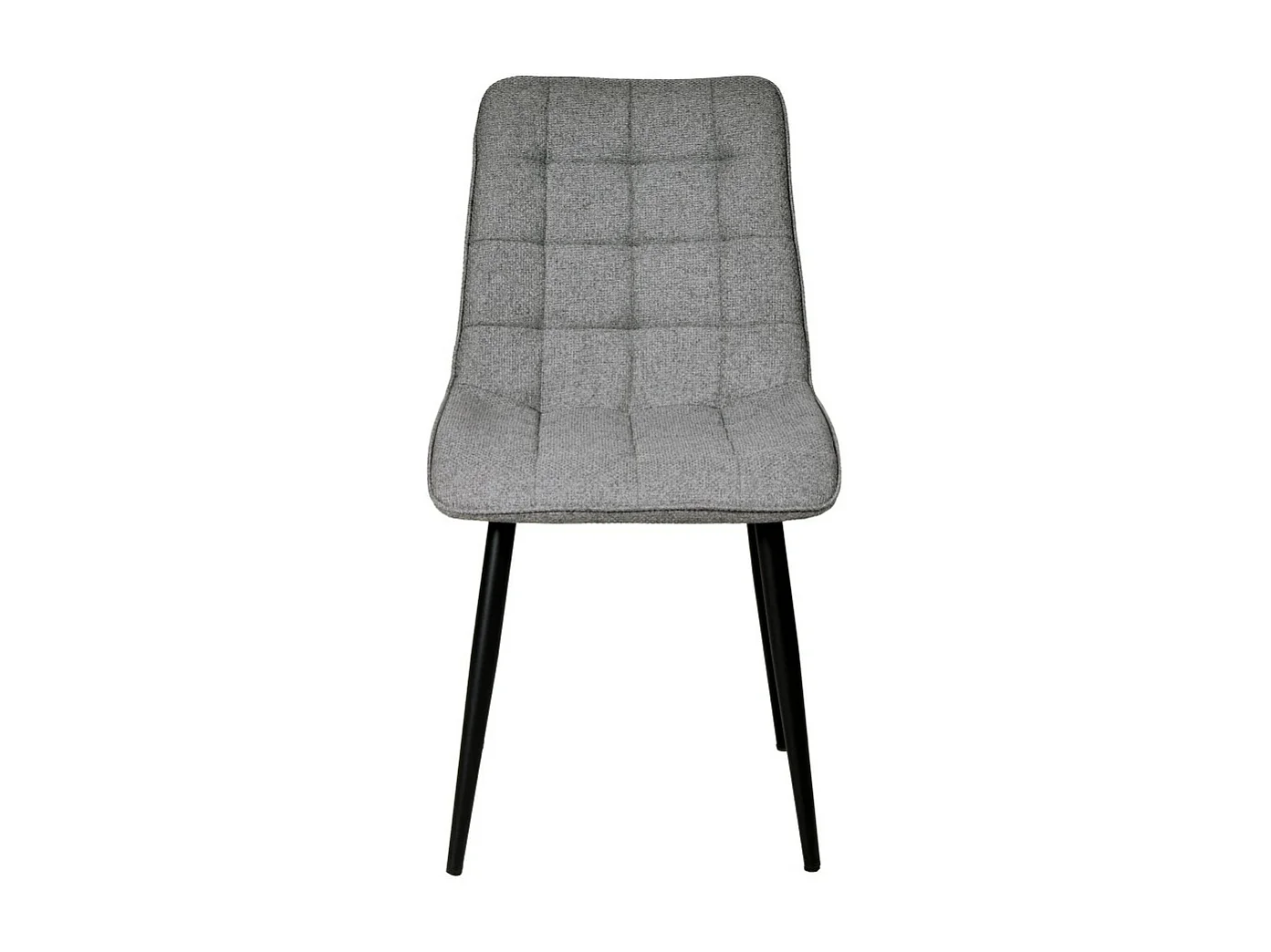 Lot de 4 chaises de salle à manger MUSE/ Gris clair