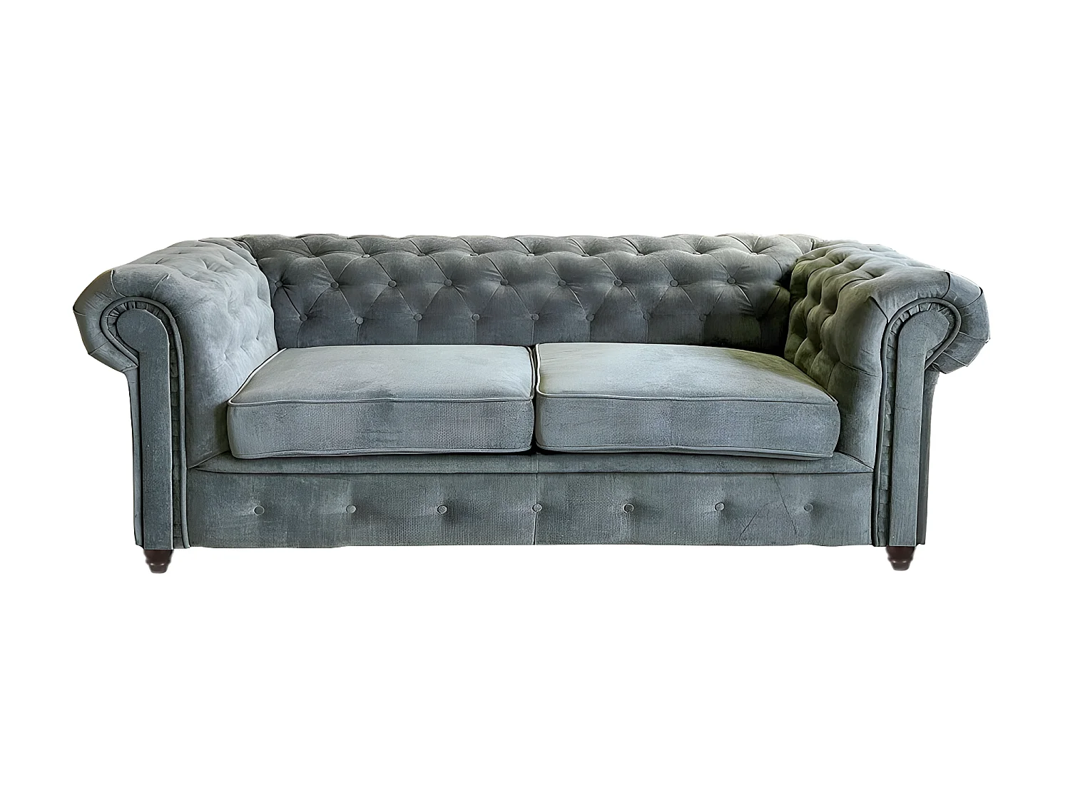 Canapé CHESTERFIELD 3 places / Gris