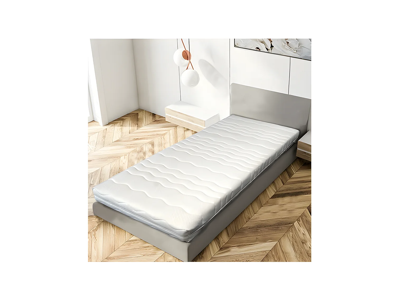 Matelas BEDPUR 90x200 mémoire de forme