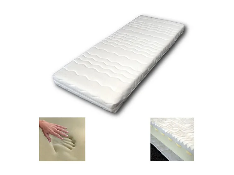 Matelas BEDPUR 90x200 mémoire de forme