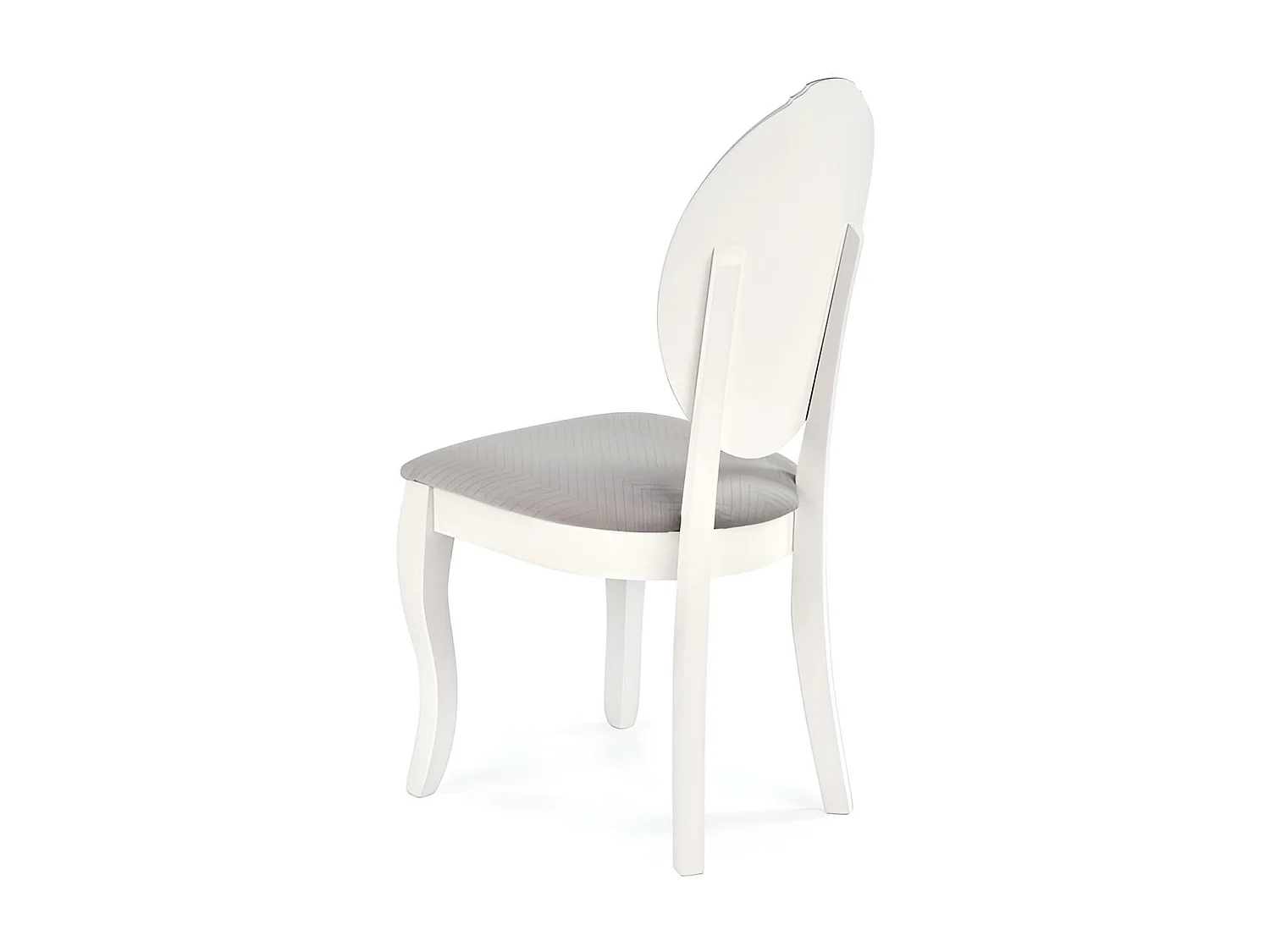 Sedia Velo/Legna-Bianco