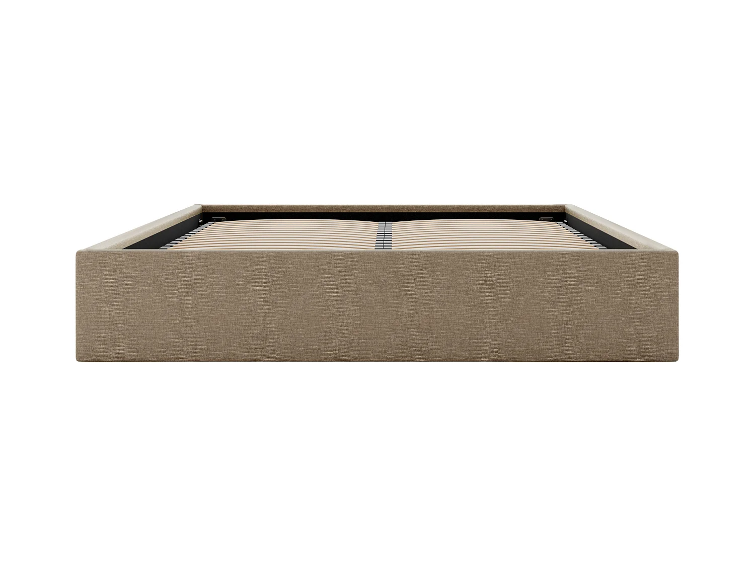 Rete a doghe con contenitore 140 x 190 cm in Tessuto Tortora - PONTOS di YSMÉE