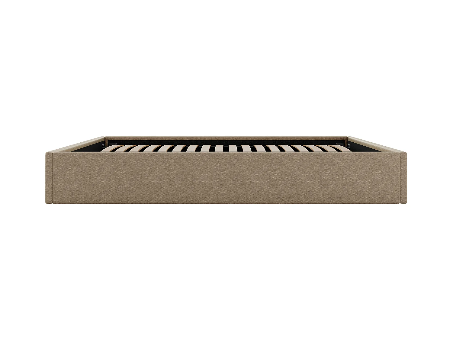 Rete a doghe con contenitore 140 x 190 cm in Tessuto Tortora - PONTOS di YSMÉE
