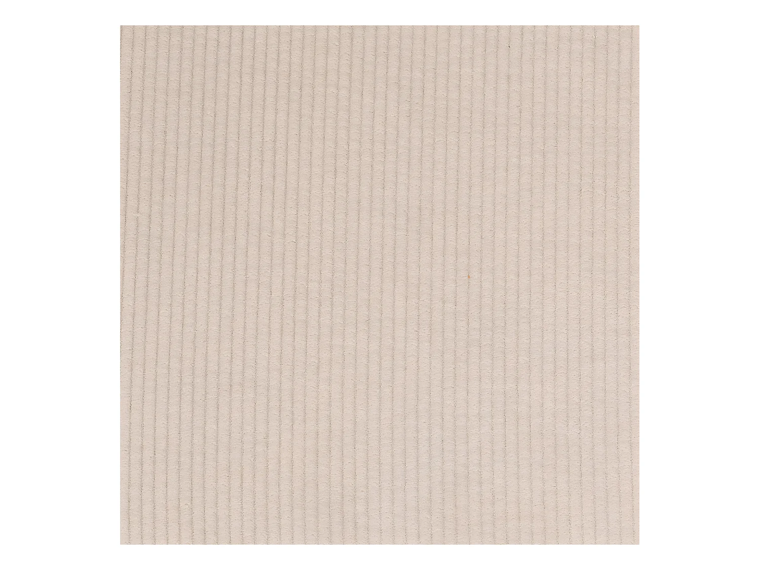 Lot de 4 chaises en velours coloris beige, pieds en bois imitation chêne