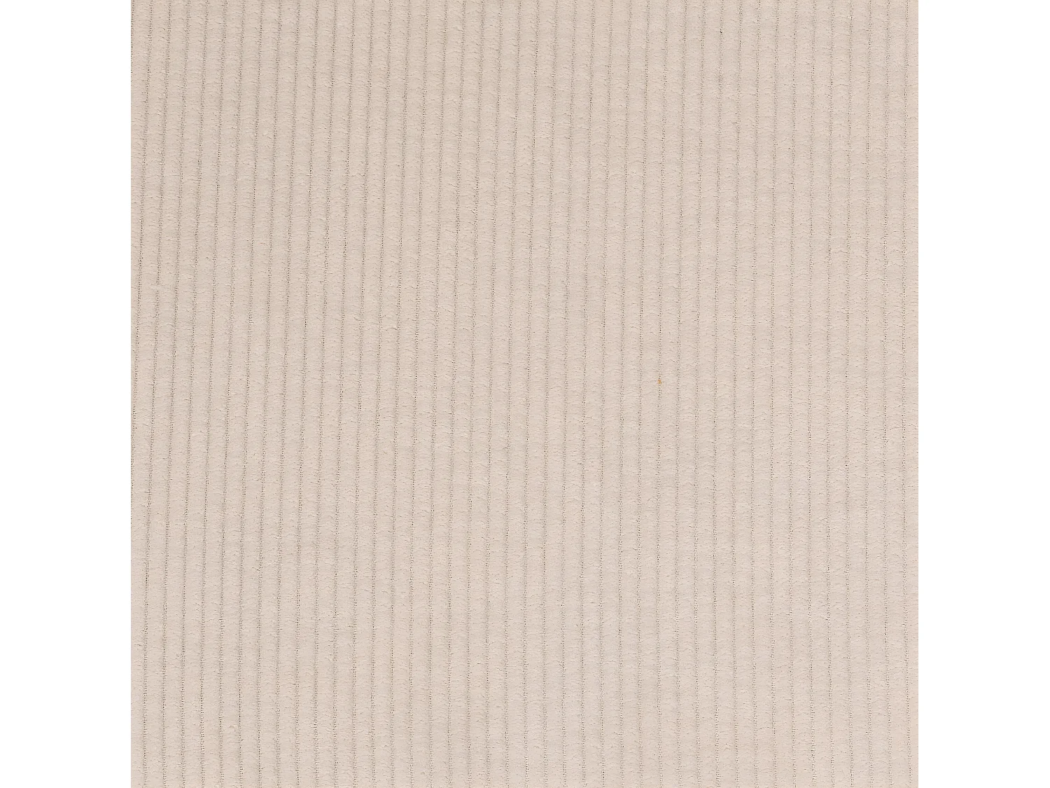 Lot de 4 chaises en velours coloris beige, pieds en bois imitation chêne