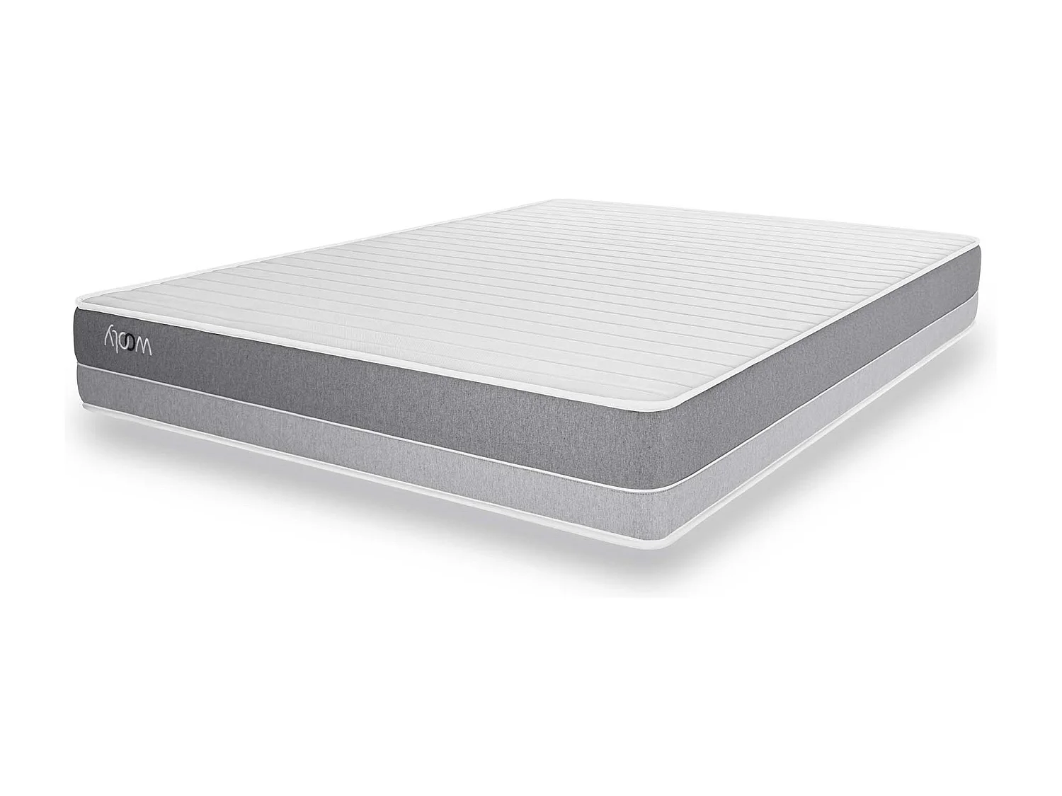 Matelas Wooly Original M 160x200 cm - 12 Couches optimisées - Mousse à mémoire Carbone - Laine - Latex-HR - Confort Ferme - Sommeil Réparateur