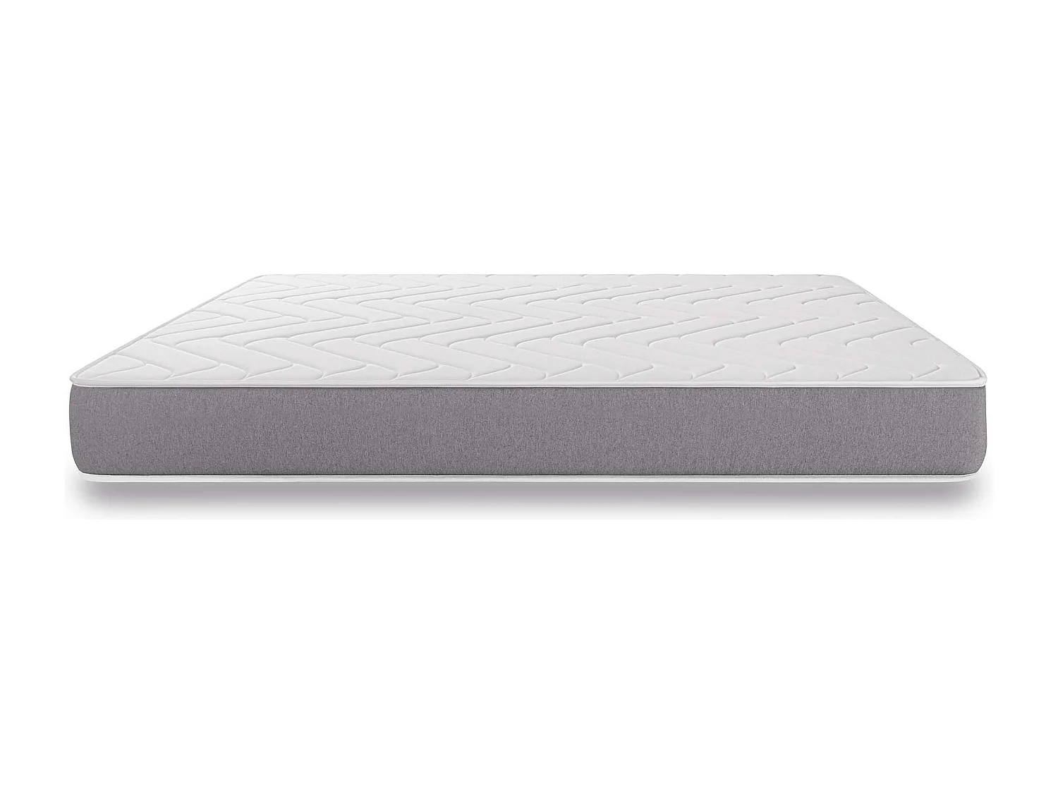 Matelas Wooly One XL 150x190 cm - Epaisseur 30 cm - Ferme - 7 Zones de Confort en Mousse mémoire adaptative - HR 35 kg - Latex - Face été/Hiver