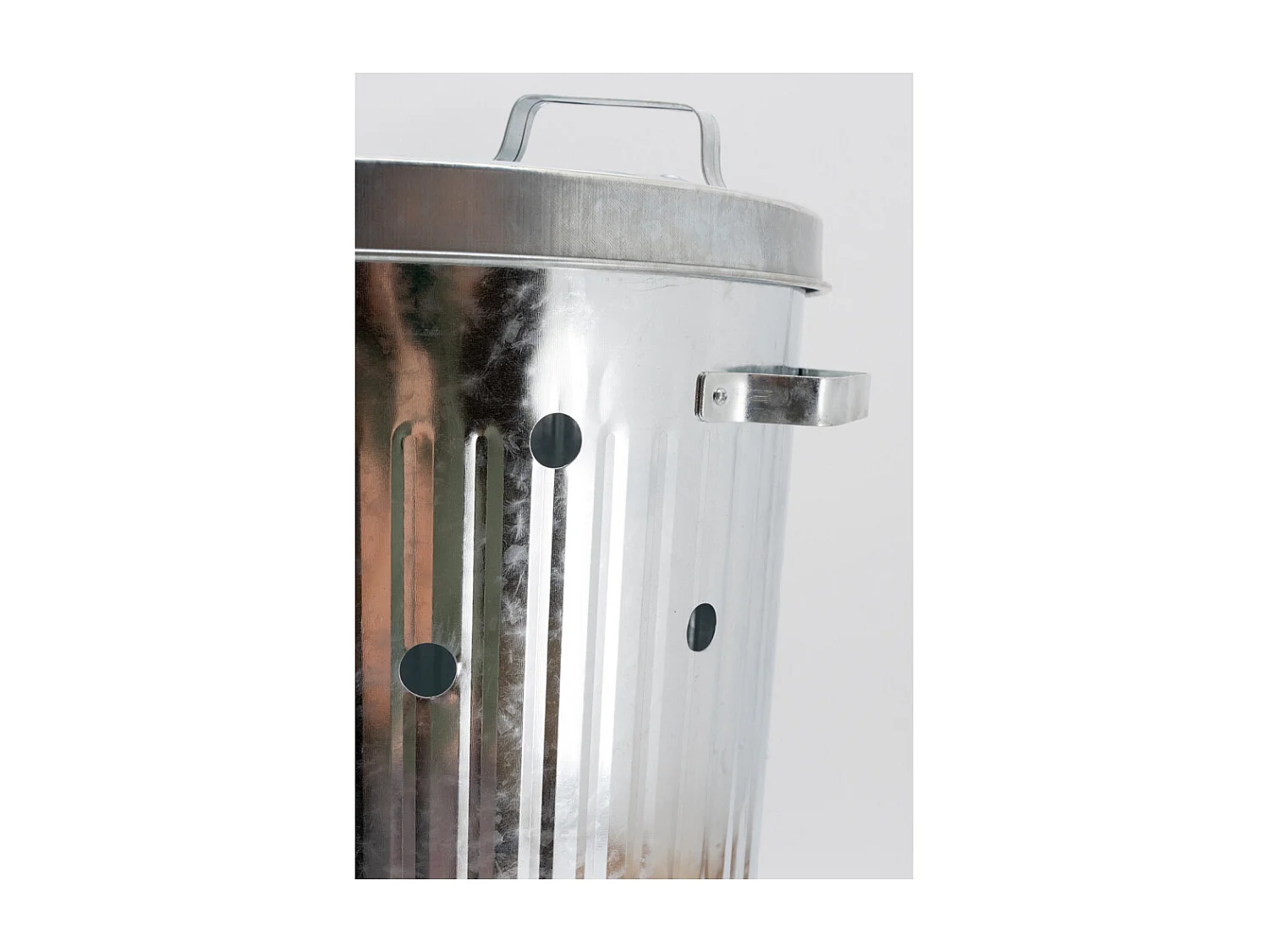 Composteur de jardin en métal galvanisé 70 L