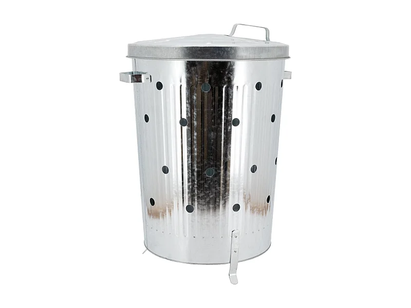 Composteur de jardin en métal galvanisé 70 L