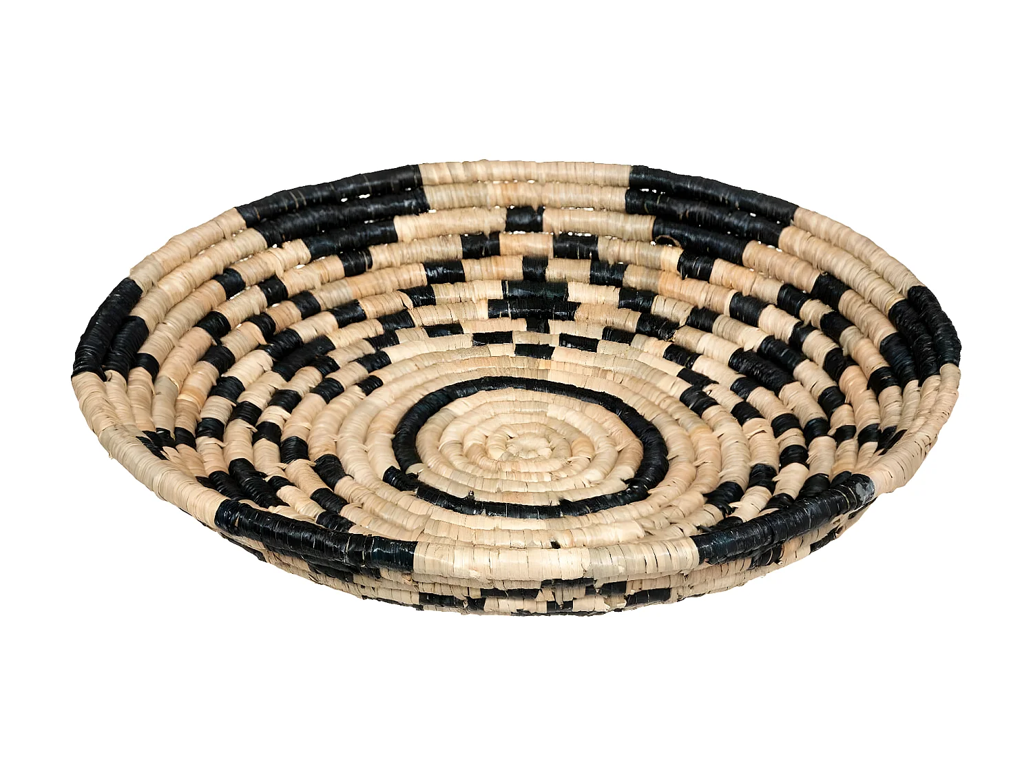 Grand Panier forme Coupe en Seagrass