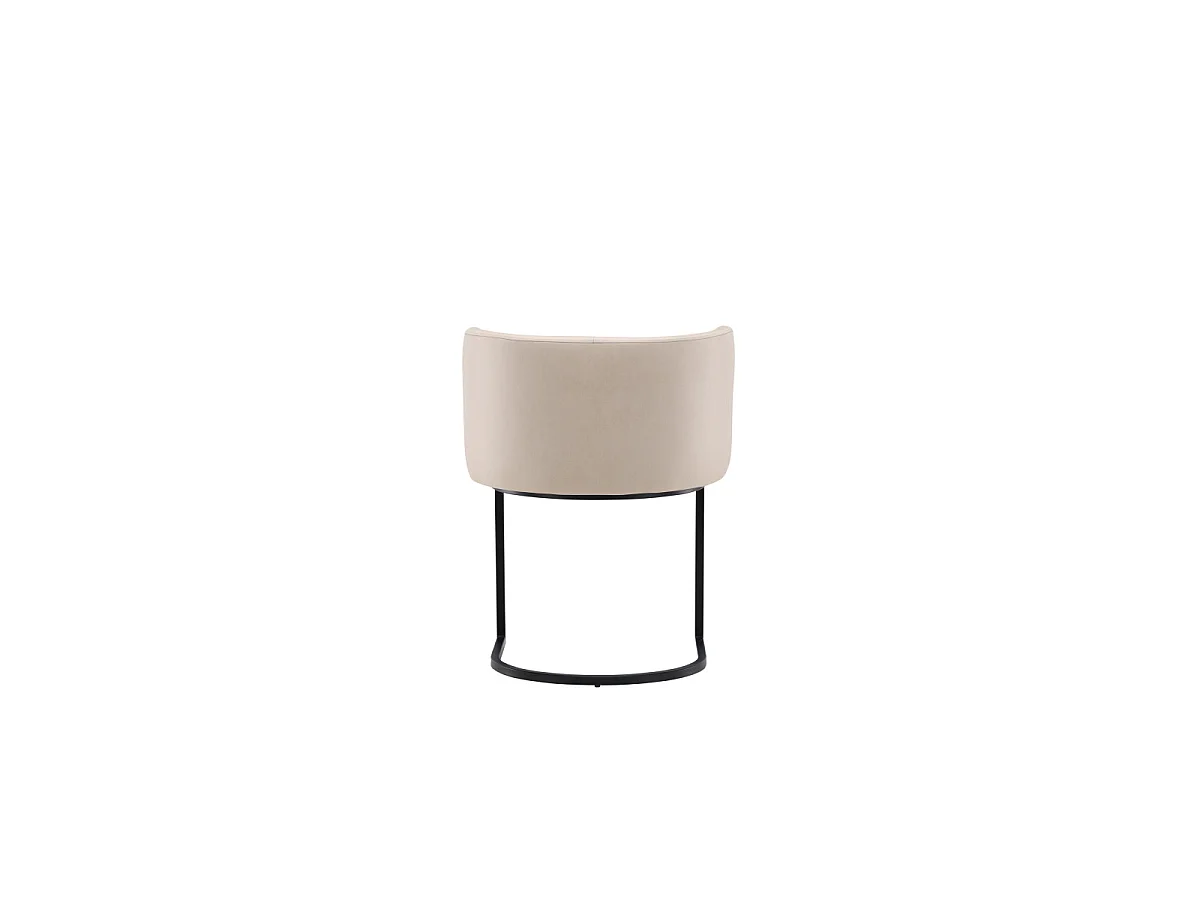 Simrishamn eetkamerstoel met armleuningen beige.