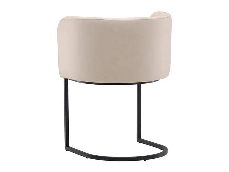 Simrishamn eetkamerstoel met armleuningen beige.