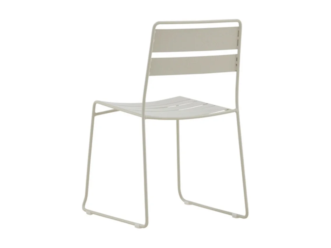 Lina tuinstoel stapelbaar beige.
