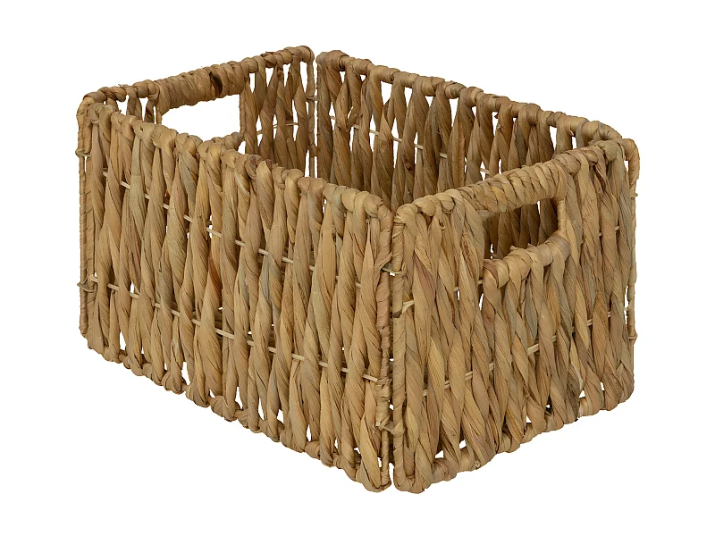 Cesta de junc 34 x 19 x 24 cm