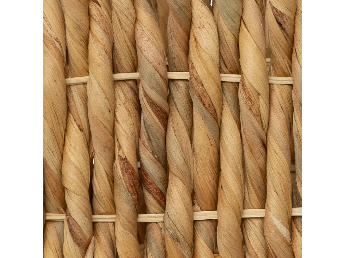 Panier de rangement Beige en roseau L 29 cm