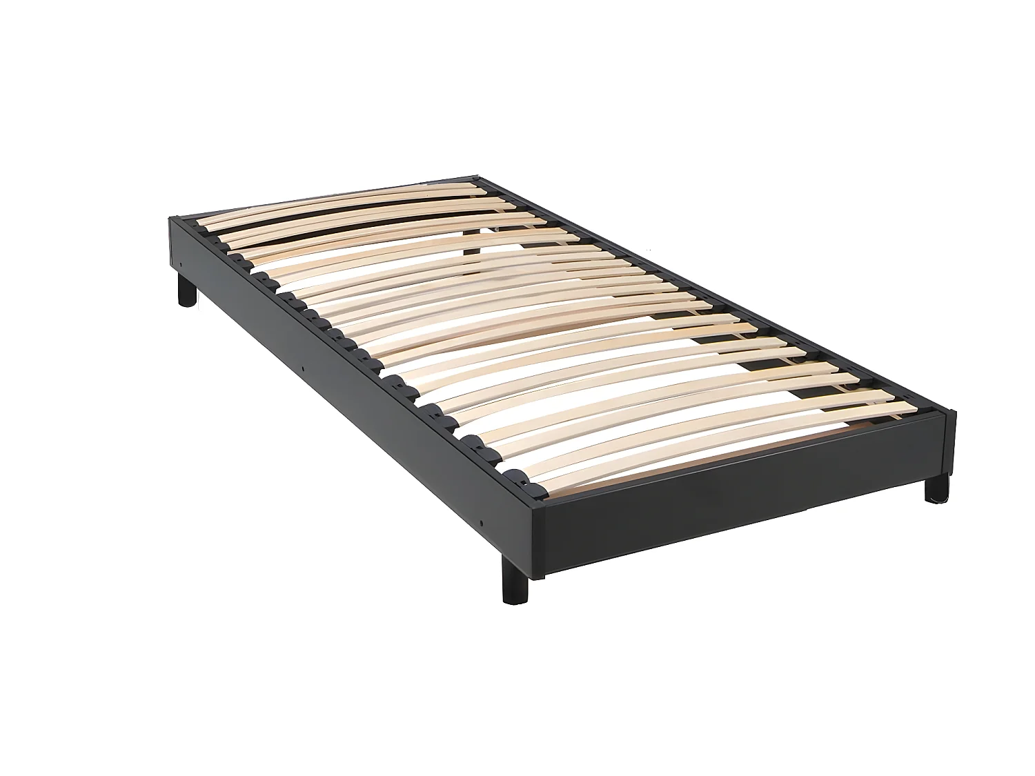 Sommier sur pied SOMKIT 90x190 / Noir