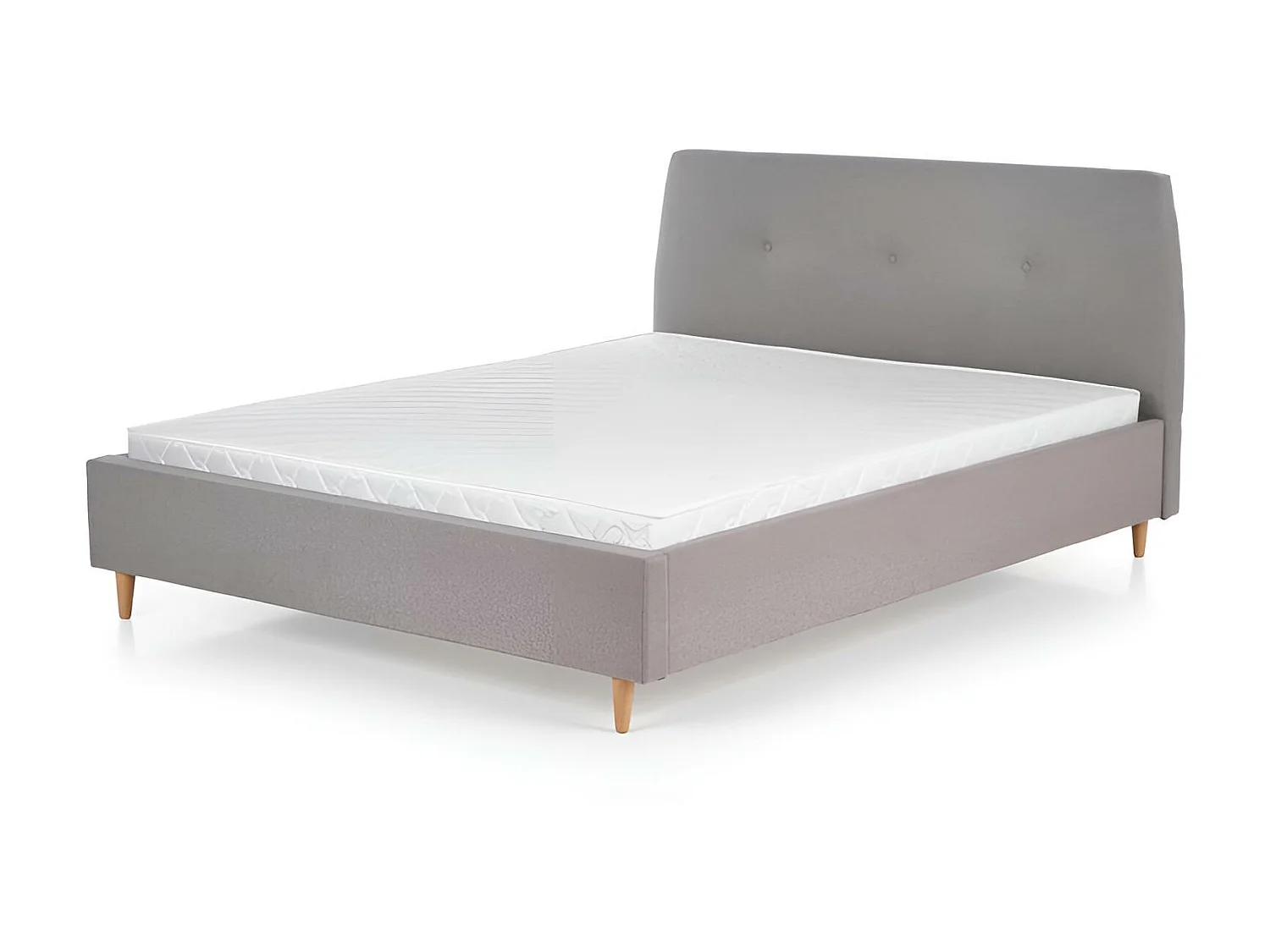 Lit Doris/160x200/Tissu-Gris