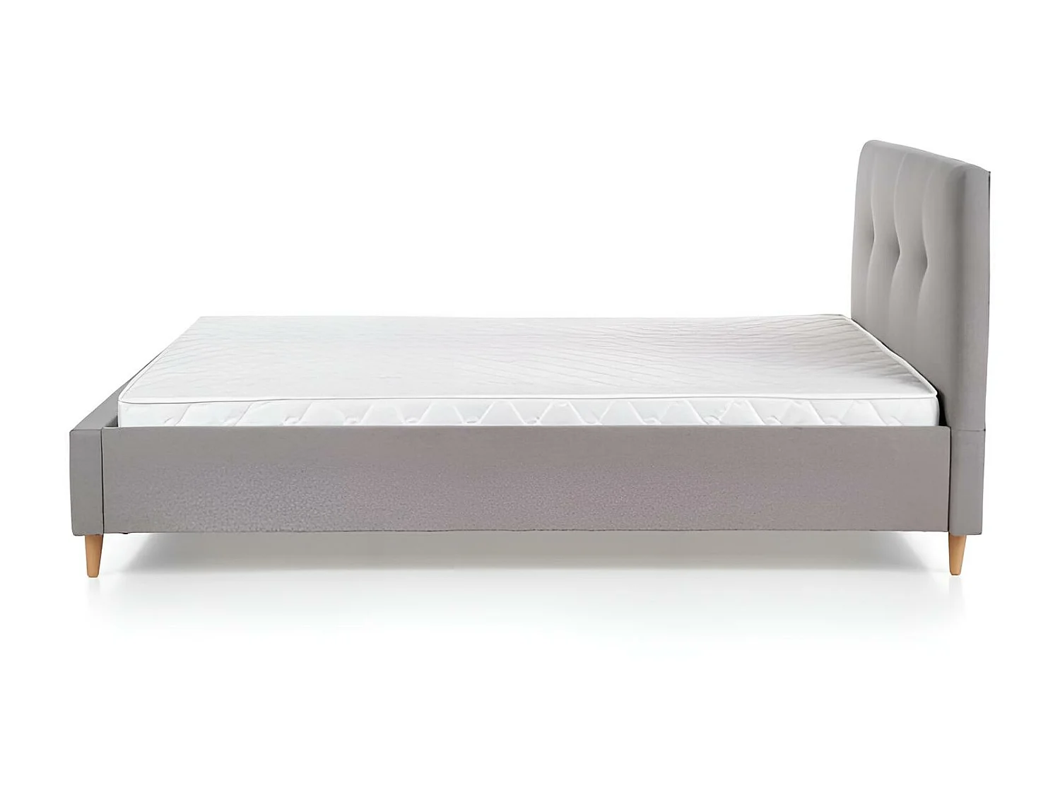 Lit Doris/160x200/Tissu-Gris