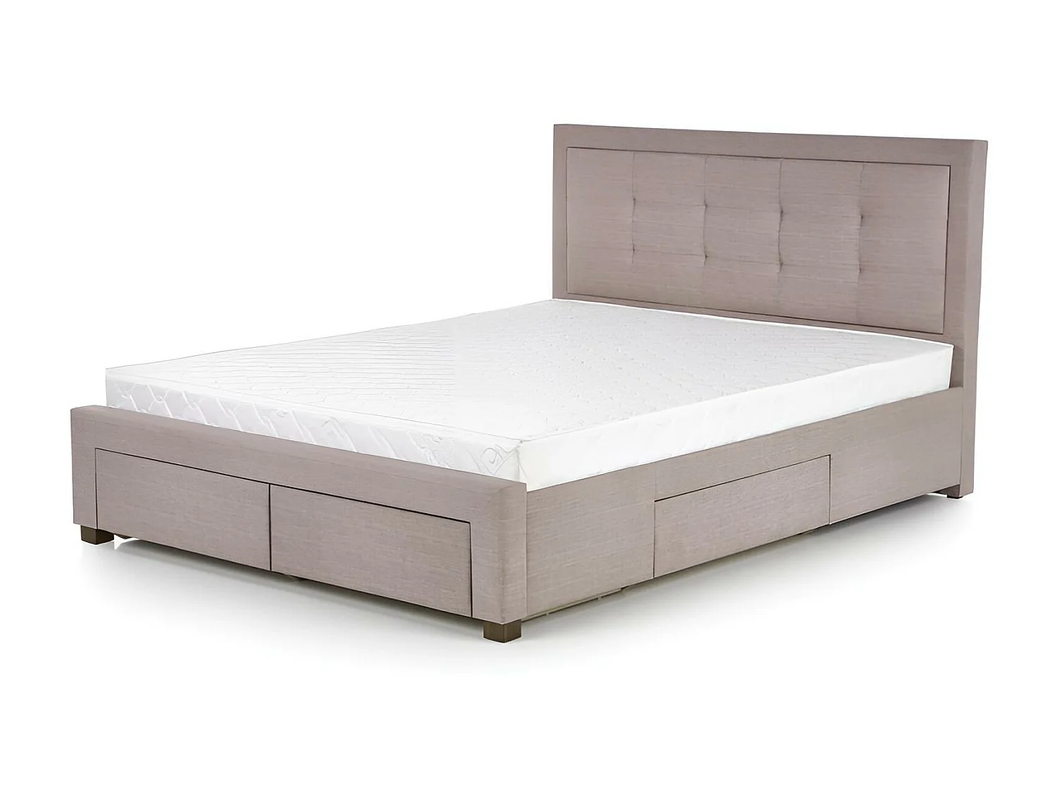 Lit Evora/160x200/Tissu-Beige