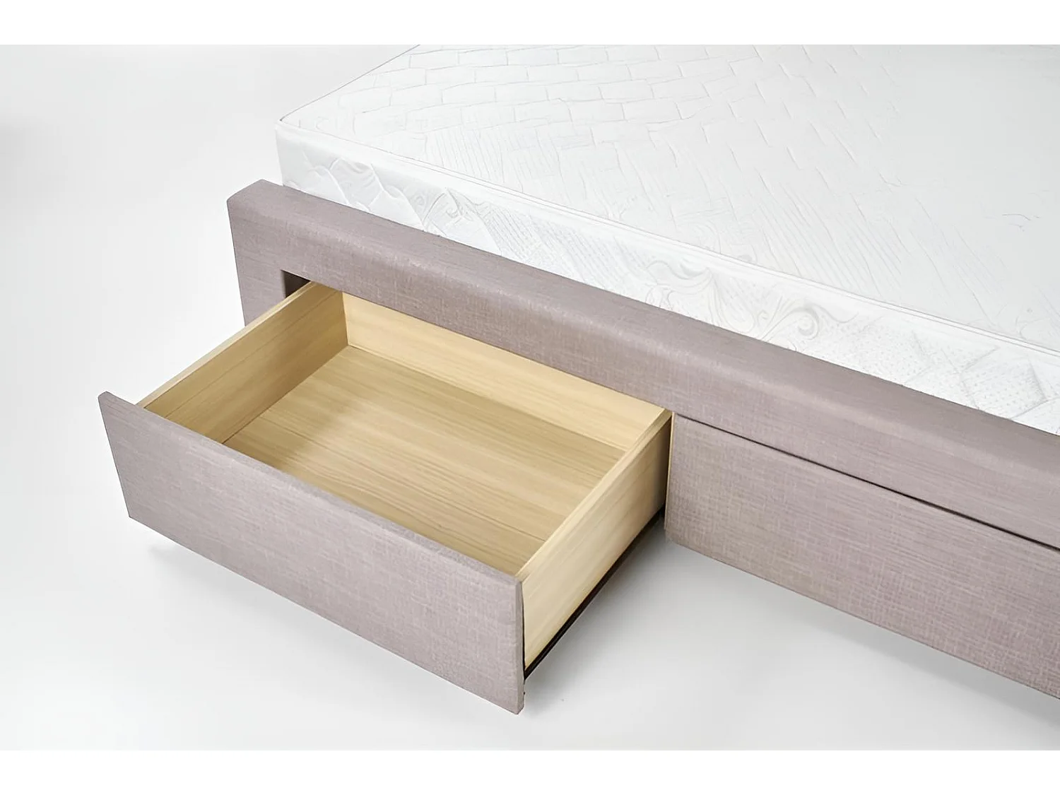 Lit Evora/160x200/Tissu-Beige