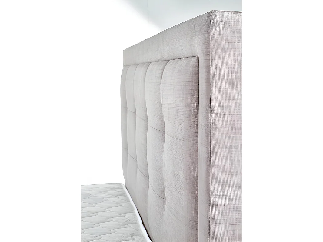 Lit Evora/160x200/Tissu-Beige