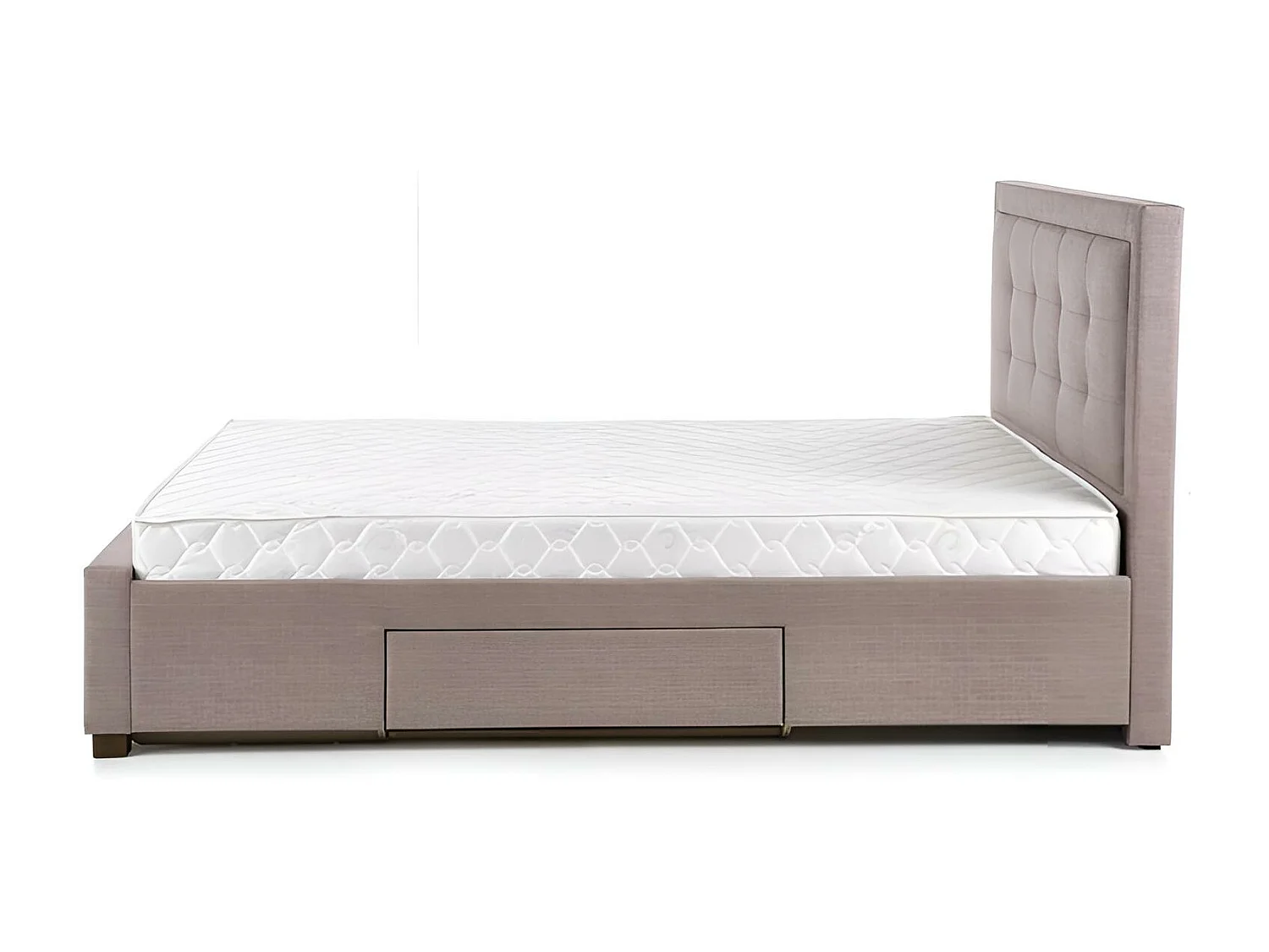 Lit Evora/160x200/Tissu-Beige