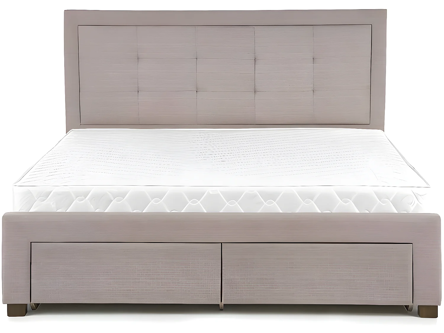 Lit Evora/160x200/Tissu-Beige