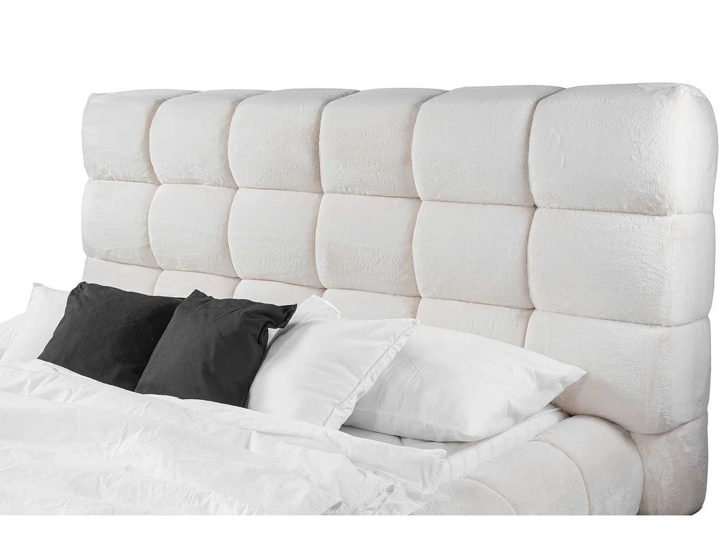 Bett Doppelbetten Modern Bettgestell Luxus Design Bettrahmen Holz Neu (1-tlg., 1x Bett)